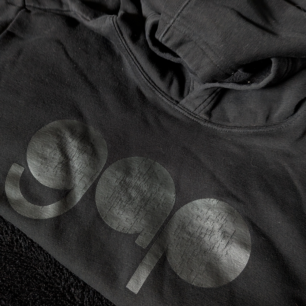 GAP Black Cotton Hoodie